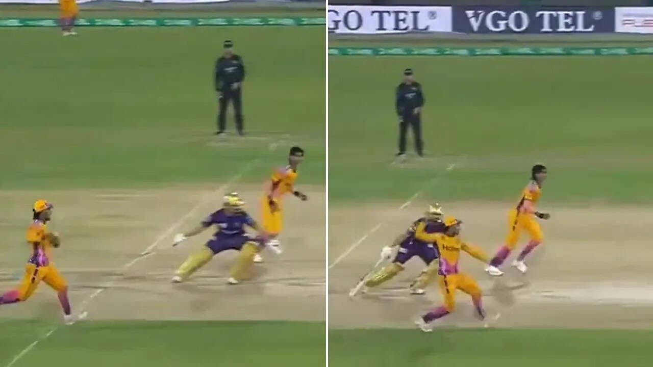 Comedy of errors in PSL! Chaos unfolds on free hit after yes-no call creates confusion - Watch